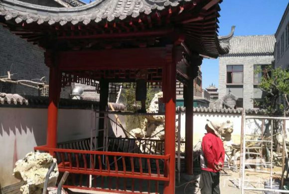 仿古建筑施长廊工具体含有哪些方面
