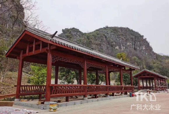 文化休闲走廊长廊